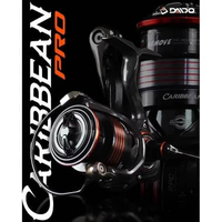 Reel Pancing DAIDO Caribbean PRO HSSW 1000 2000 Double Spool Power Handle Saltwater 2000 Red Volcano
