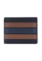 COACH Slim Billfold 男士錢包黑色拼色3003