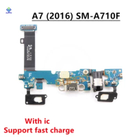 Charger Port Dock Connector Flex Cable For Samsung Galaxy A7 (2016) SM-A710F Charging Board A7