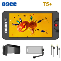 Osee T5+ 5.5 Inch 1000nits 4K 4K HDMI-compatible DSLR Camera Field Monitor with 3D LUT HDR Wide Color Gamut Video Monitor