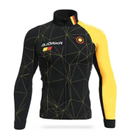 BJORKA winter cycling long sleeves jacket bicycle roadbike roupa de ciclismo bike apparel racing team mtb fleece warm clothing