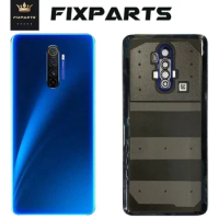 For OPPO Realme X2 Pro Back Battery Cover Rear Housing Door Glass Case Camera Lens For Realme X2 Pro Battery Cover With Adhesive