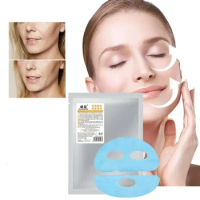5 Bags Nano Collagen Film Paper Soluble Facial Mask Cloth Soluble in Water Forehead Film Paper Cheek Collagen Film Cloth Mask