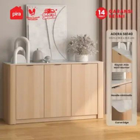 PIRA - ADERA SB140 Bufet / Sideboard / Lemari Kabinet / Rak Dapur / Meja TV ADERA SB140 PO - WH