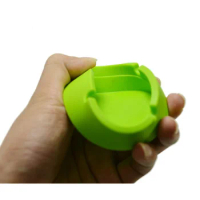 Portable Rubber Silicone Ashtrays Round Cigarette Holder Smoking Accessories Ashtrays Bendable Ceniceros Flexibles