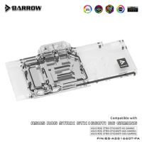 Barrow GPU Water Cooler Block For ASUS ROG STRIX GTX 1660TI 6G / A6G / O6G Gaming 5V ARGB 3PIN AURA SYNC