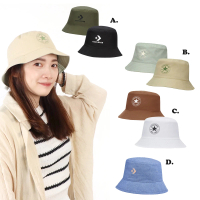 【CONVERSE】漁夫帽 男女款 雙面設計 帽子 遮陽 雙面戴 匡威 單一價(10024956A01)