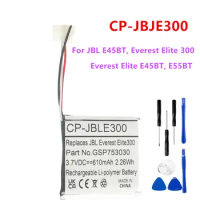 GSP753030 Battery ireless Headset Battery CP-JBLE300 For JBL E45BT, Everest Elite 300, Everest Elite E45BT, E55BT