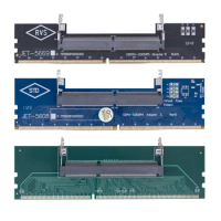 DDR3 DDR4 DDR5 to SO-DIMM Adapter Connectors Laptop RAM Memory DDR3/4/5 Sodimm to Dimm Riser 240pin 288pin DIMM Card for Desktop
