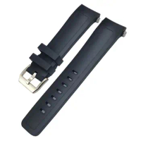 PCAVO For IWC Aquatimer Family IW3568 Silicone 22mm Watch Band