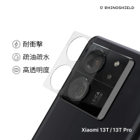 【RHINOSHIELD 犀牛盾】小米 Xiaomi 13T/13T Pro 耐衝擊鏡頭座貼 兩片/組(獨家耐衝擊材料)