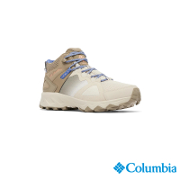 【Columbia 哥倫比亞官方旗艦】女款-PEAKFREAK™OutDry高筒防水健走鞋-卡其(UBL34530KI/IS)