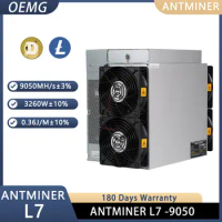 Antminer L7 9050Mh/s 3260W Doge Coin &amp; Litecoin LTC