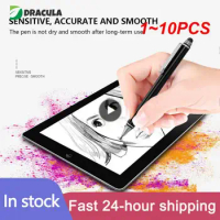 1~10PCS Stylus Pen For Phone 2in1 Capacitive Pen Touch Pen Tablet Surface Pen For Drawing Screen Stylus For
