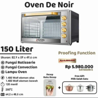 Signora Oven Lamer 150 liter plus bonus (Packing Kayu khusus JNE)