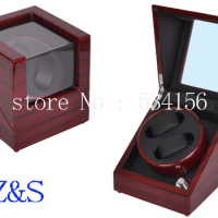 Single high gloss wooden automatic watch winder, watch winder display jewelry gift box