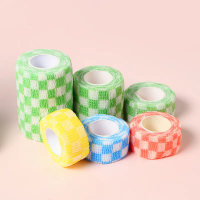2025 printed finger protection bandage, self-adhesive bandage, elastic protective sports tape, tatto