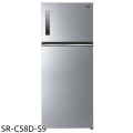 聲寶 SR-C58D(S9) 580公升雙門變頻彩紋銀冰箱