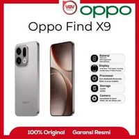 Hp Oppo Find X9 Ram 16GB Internal 512GB Garansi Resmi Titanium