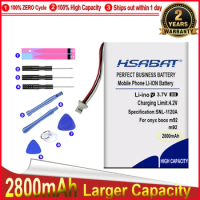 HSABAT 0 Cycle 2800mAh Battery for Onyx Boox M92 M92S E-book DVR POWER BANK Replacement Accumulator