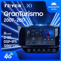 TEYES X1 For Maserati GranTurismo LHD RHD 2007 - 2017 Car Radio Multimedia Video Player Navigation GPS Android 10 No 2din 2 din dvd