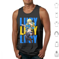 Lucy Fairy Tail Tank Tops Vest Sleeveless Fairy Tail Lucy Anime Celestia Erza Fairy Fairytail Fairy Tail Fairytale Gray Lucy
