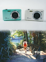學生高清數碼相機入門級CCD相機伸縮鏡頭校園旅游隨身小型卡片機