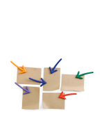 ARROW MAGNET คละสี 5.4X2.6X1.3