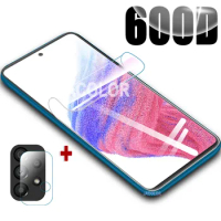 2in1 Hydrogel Film For Samsung Galaxy A53 A52 A52s A51 5G UW 4G A 51 52s 53 52 s 5 4 G Protection Screen Protector Camera Lens
