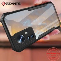 Rzants For Xiaomi 12 Lite Case Hard [Blade] Shockproof Slim Crystal Clear Cover funda Casing