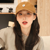 【MoonDy】帽子 鴨舌帽 防曬帽 遮陽帽 棒球帽 美式老帽 韓版帽子 潮牌帽子 刺繡 ins風 撞色帽子