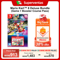 Mario Kart 8 Deluxe Bundle (Game + Booster Course Pass) Nintendo Switch Game Deals Physical Game Card Racing Genre for Switch