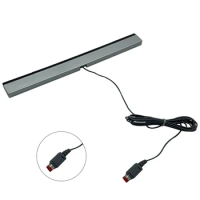 Wired Motion Sensor Receiver with Extension Cord Wired Infrared Ray Sensor Bar USB Plug Wired Motion Sensor Bar for Nintendo Wii