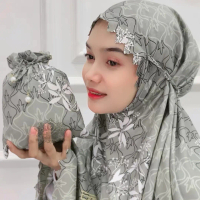 Alfarizimukena | Mukena Traveling Katun Motif Aliza Tas Mini Pouch  Terbaru  Coquette resleting Lase