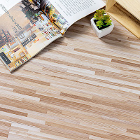 樂嫚妮 (160片)零甲醛DIY塑膠PVC仿木紋DIY地板貼 6.9坪 米色竹節拼木