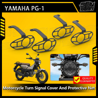 Penutup Pelindung Lampu Isyarat Hadapan Motosikal untuk YAMAHA PG-1/PG1 Aksesori