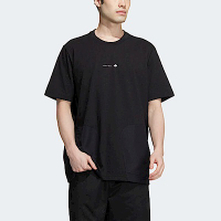 Adidas Rifta Tee HS2024 男 短袖 上衣 T恤 運動 休閒 經典 小LOGO 拉鍊口袋 黑
