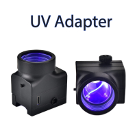 UV Lamp Adapter LED Feedneck To Light Up Gel Ball Blaster Ammo Splatter Ball Blaster Night Outdoor Game Luminous Accessories