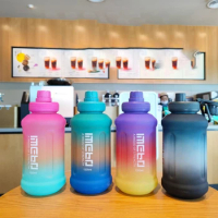 Gradient Frosted Sports Water Bottle 1.2 Litre Water Bottle for Fitness, Gym, Home, Office, Fishing, Outdoor