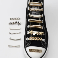 1 Pcs Metal Shoelaces Decoration Buckle Shoelace Shoe Accessories Shiny Women Shoes Decorative Fashion DIY Air Force 0ne