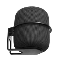 Wall-mounted Speaker Holder Bracket Aluminum Alloy Safety Sound Box Holder Space Saving Prevent Falling for Apple HomePod2 2023