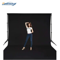 HUANYINGBJB Photography Background Backdrop Cloth Black Screen Background Stands Support Cloth For Photo Studio Video Portrait