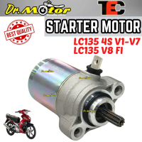 LC135 4S LC 135 4SPEED V1 V2 V3 V4 V5 V6 V7 V8 FI STARTER MOTOR ASSY STATER MOTO ELECTRIC START MOTO