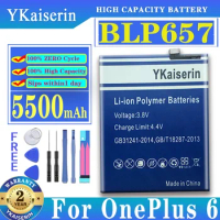 BLP657 5500mAh High Capacity Battery for OnePlus 6 OnePlus 1 + 6 OnePlus6 1 A0001 2 3 3T 5/5T 6 6T/7 Batteries + Track Code