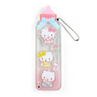 小禮堂 Hello Kitty 奶瓶造型壓克力吊飾 (嬰兒款) 4550337-303689
