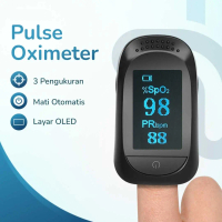 Fingertip Pulse Oximeter Alat Ukur Saturasi Oksigen Darah