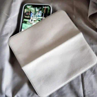 Universal Polishing Cloth For iPhone 15 Nano-Texture Screen Cleaning Cloth For iPad Macbook Airpods Apple Watch Display Cleaner