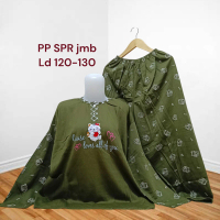 baju tidur wanita dewasa setelan PP panjang panjang kaos Babydoll jumbo LD 130cm COD MURAH BIG SIZE
