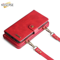 KISSCASE Shoulder Lanyard Bag Case For Samsung Galaxy A51 A71 Note20 Ultra A50 S20 S20 Plus S10 A30 A70 S9 Note10 S20Ultra Case