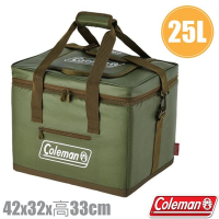 美國 Coleman 25L 綠橄欖終極保冷袋.保冰袋_CM-37166